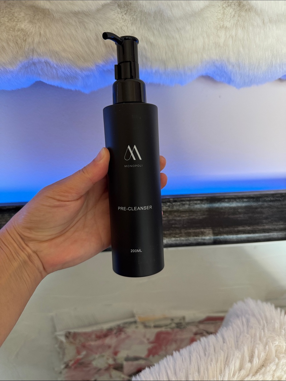Black Pre-Cleanser for Men Grooming